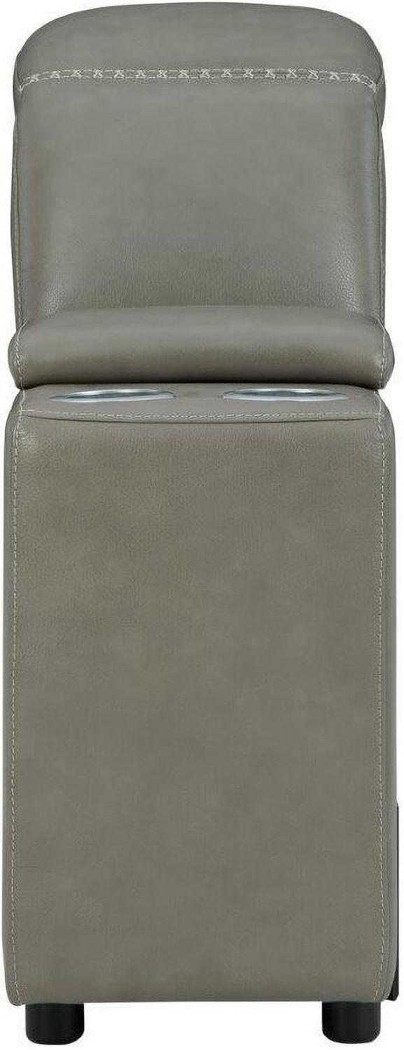 Correze Console With Storage In Gray U9420257