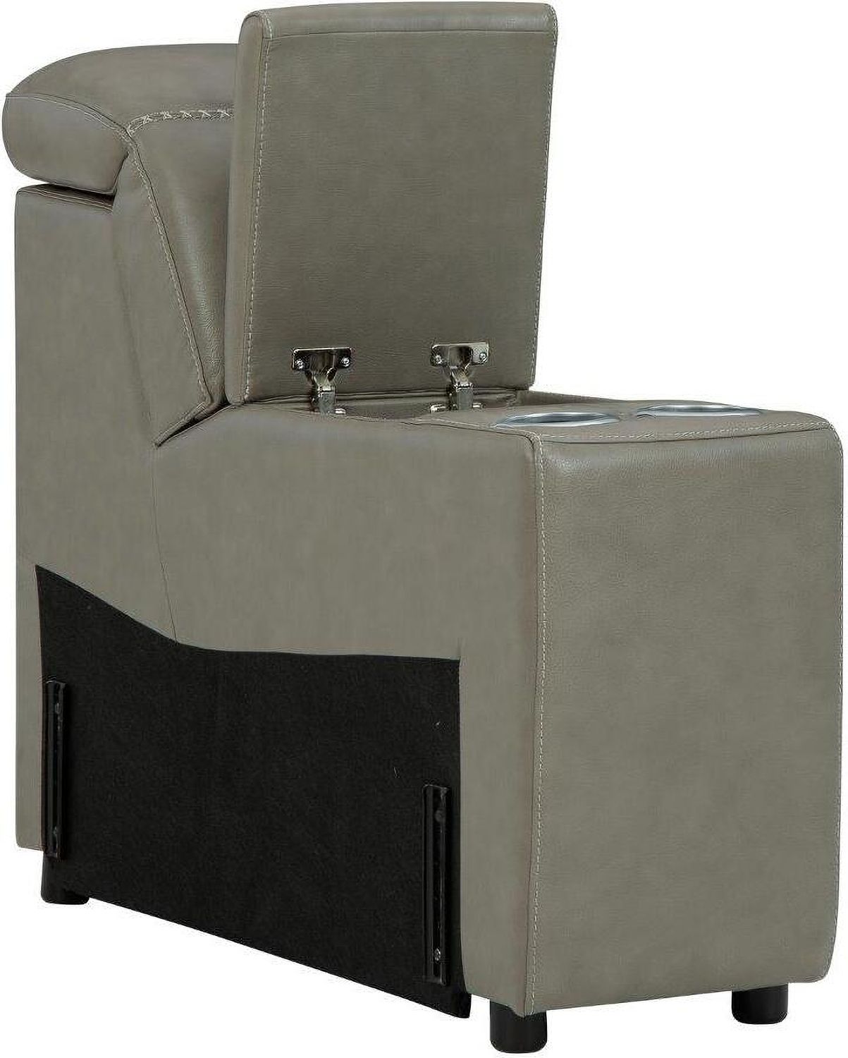 Correze Console With Storage In Gray U9420257