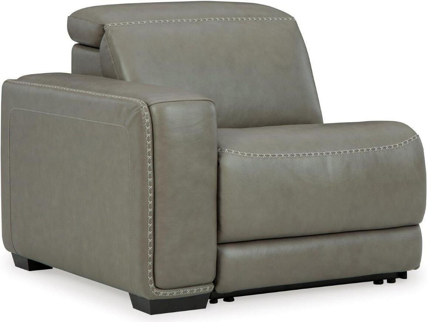 Correze 3-Piece Console Power Reclining Sectional In Gray U94202S11