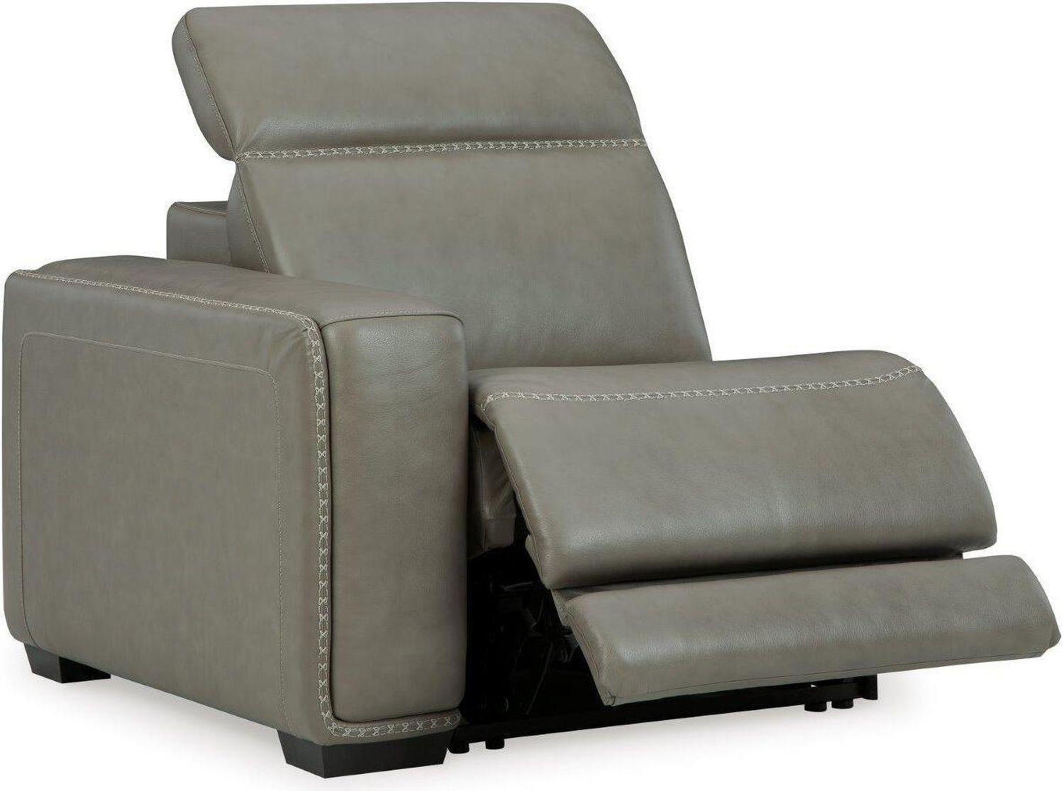 Correze 3-Piece Console Power Reclining Sectional In Gray U94202S11