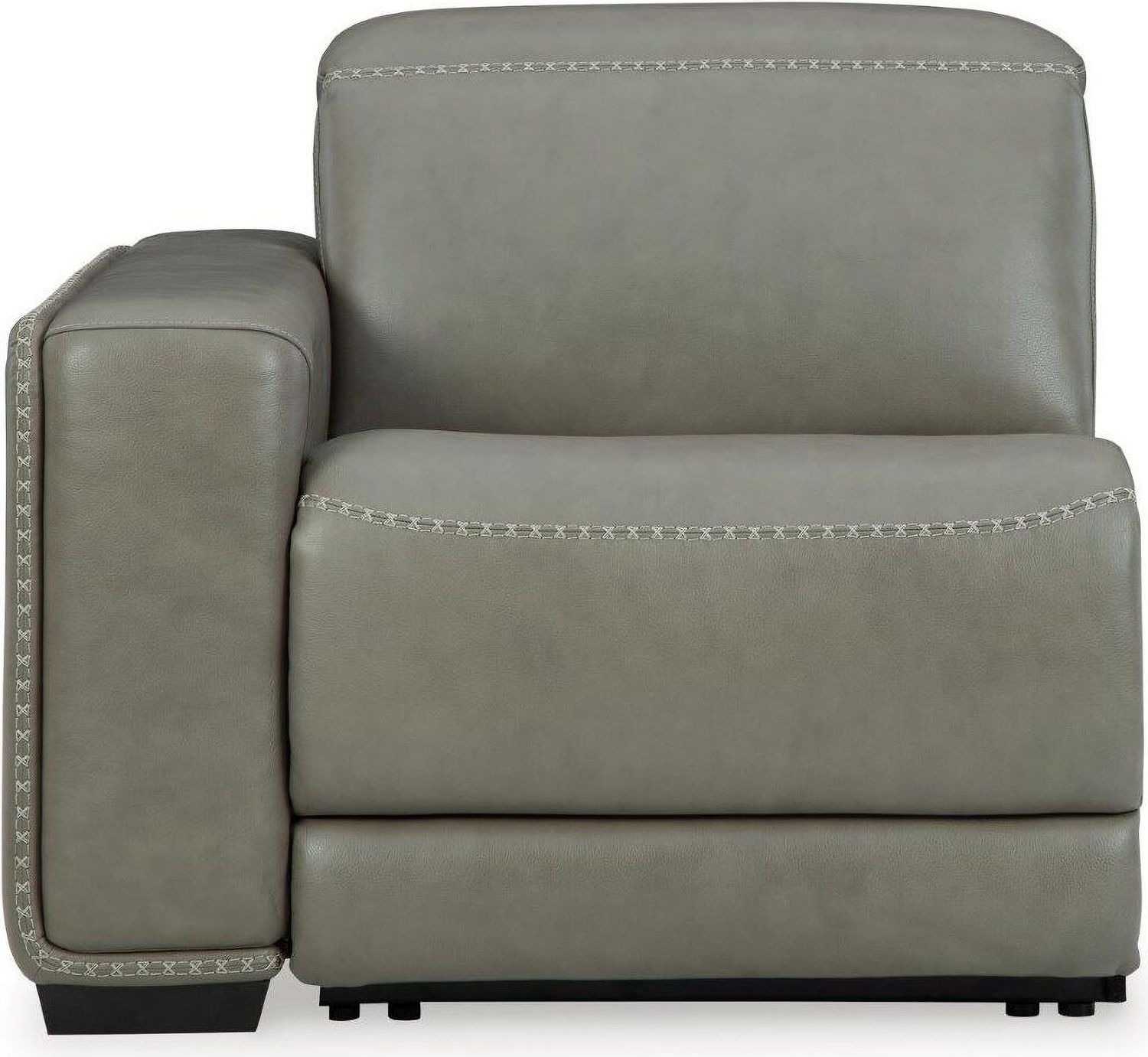 Correze 3-Piece Console Power Reclining Sectional In Gray U94202S11