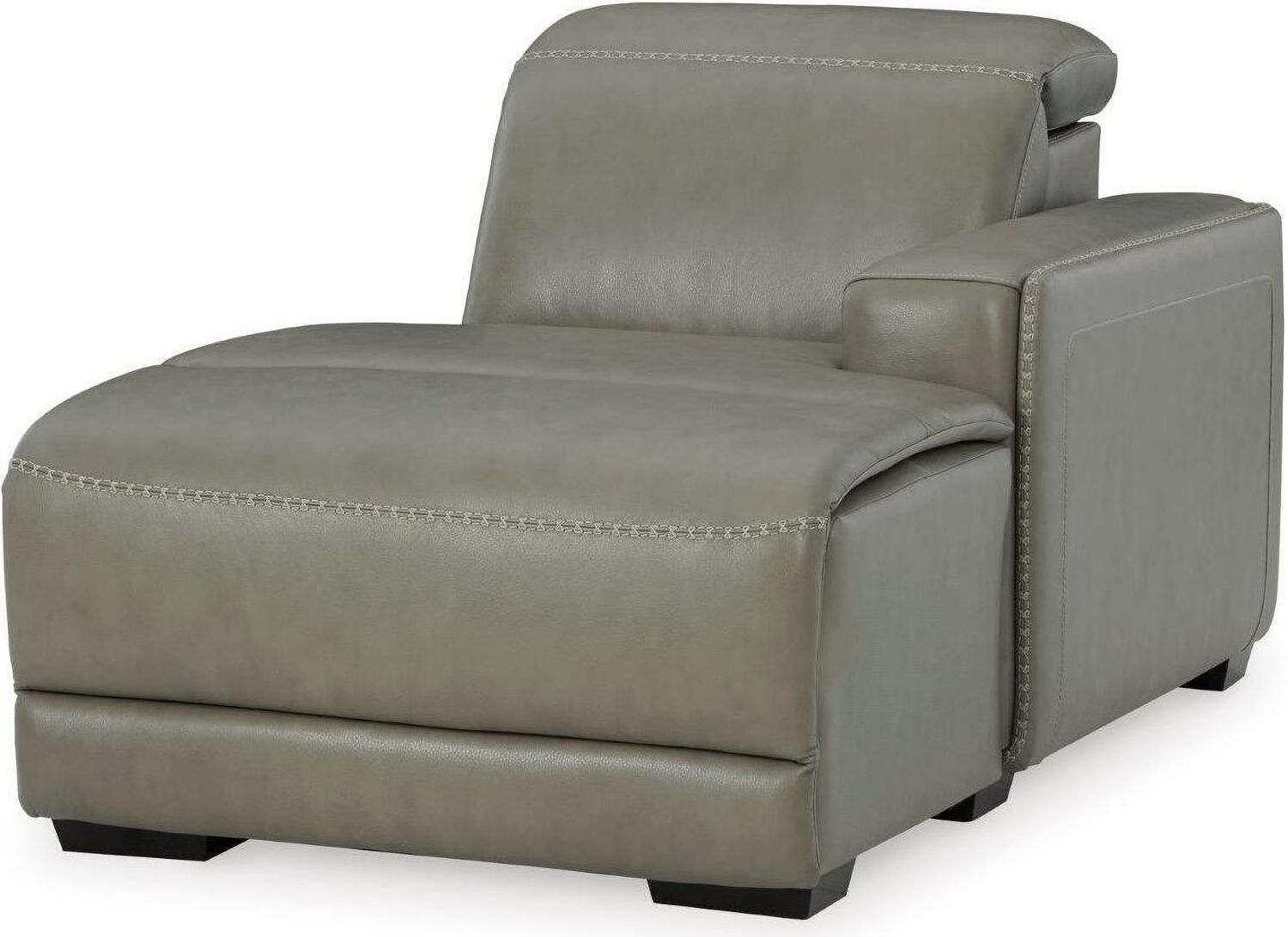 Correze 3-Piece Console Power Reclining Sectional In Gray U94202S11