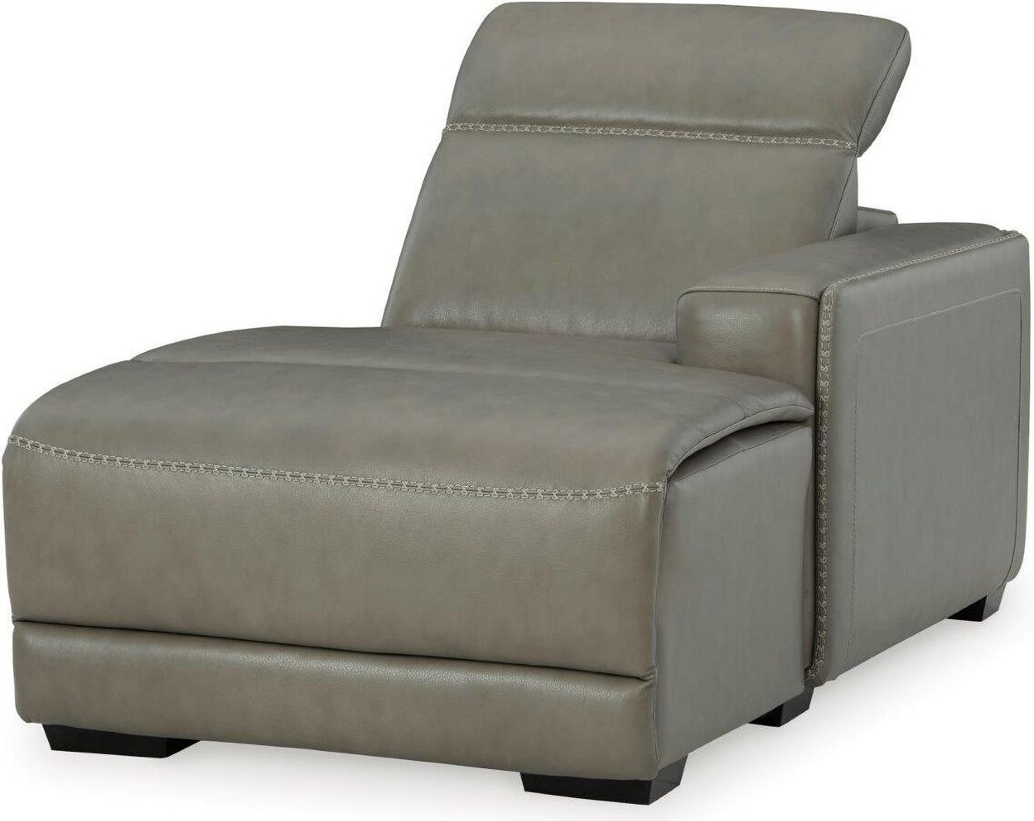 Correze 3-Piece Console Power Reclining Sectional In Gray U94202S11