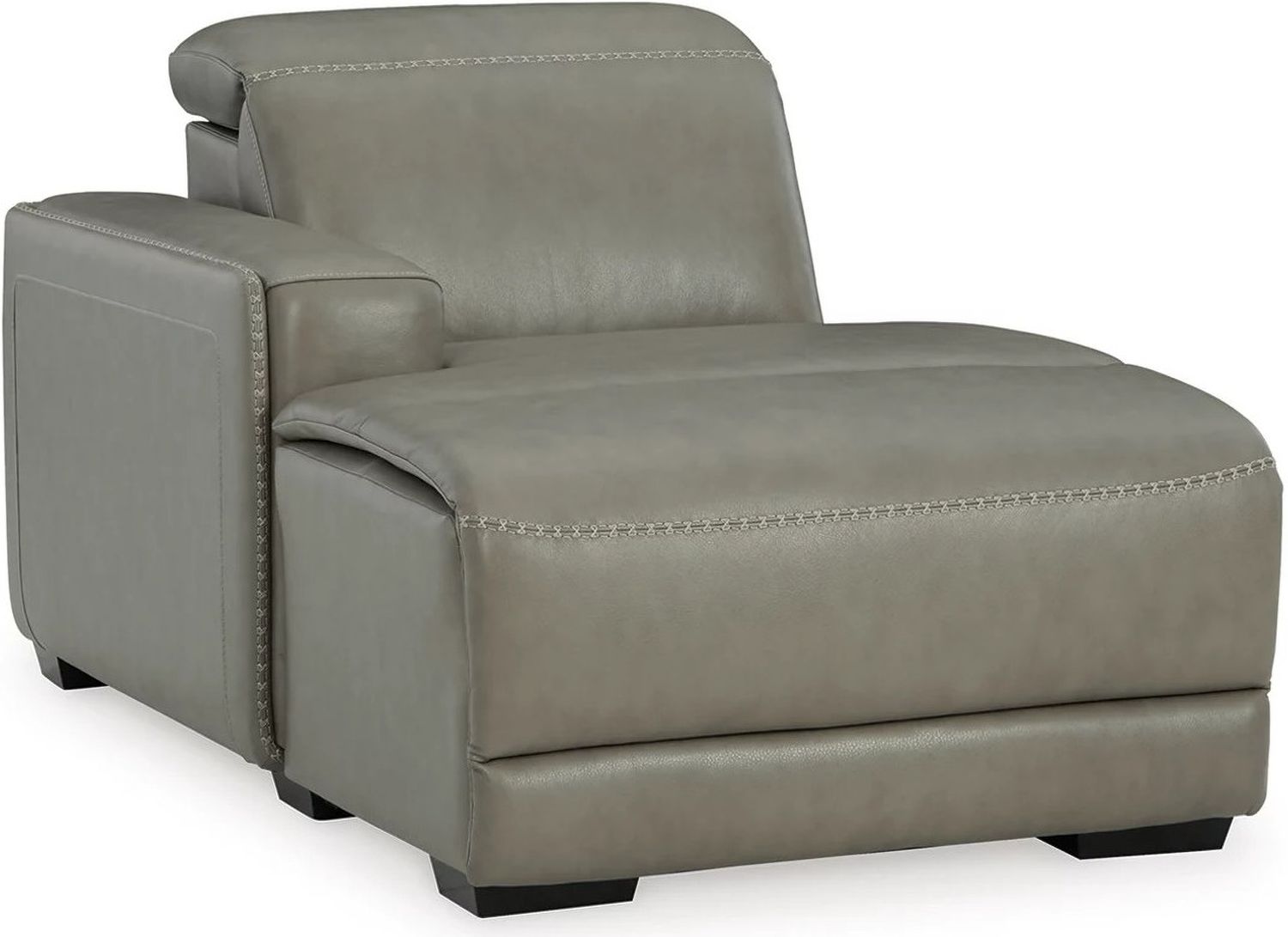 Correze 3-Piece Console Power Reclining Sectional In Gray U94202S11