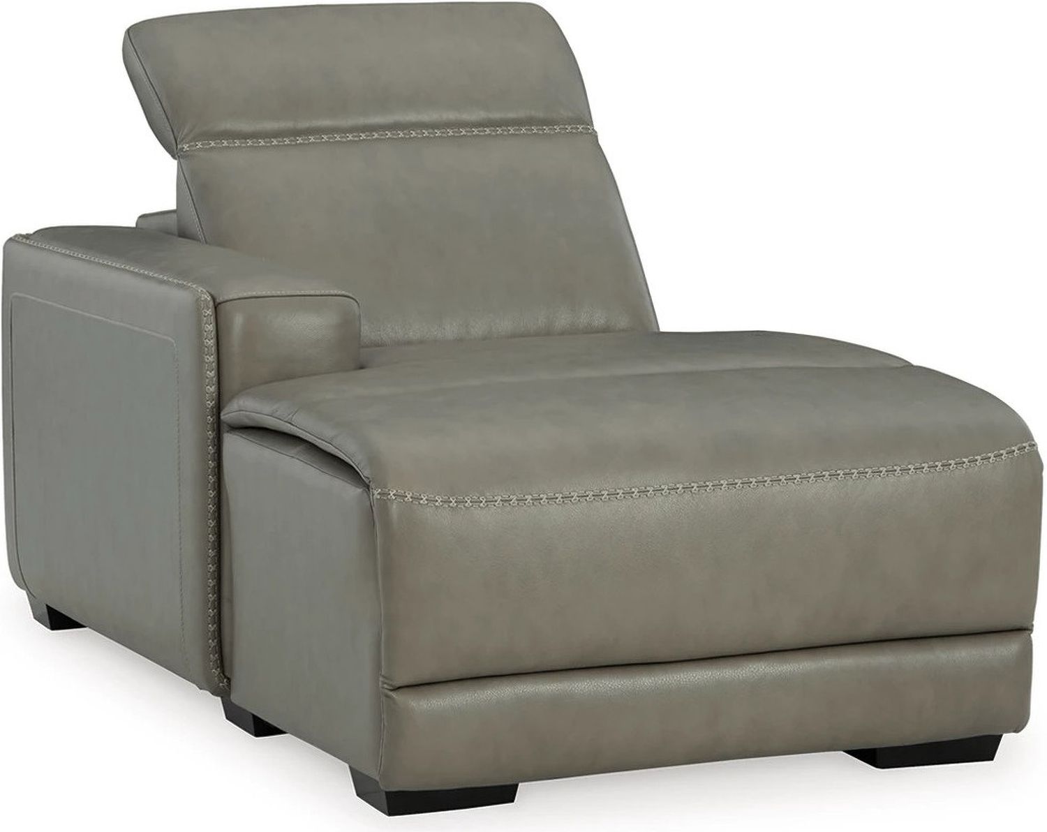 Correze 3-Piece Console Power Reclining Sectional In Gray U94202S11