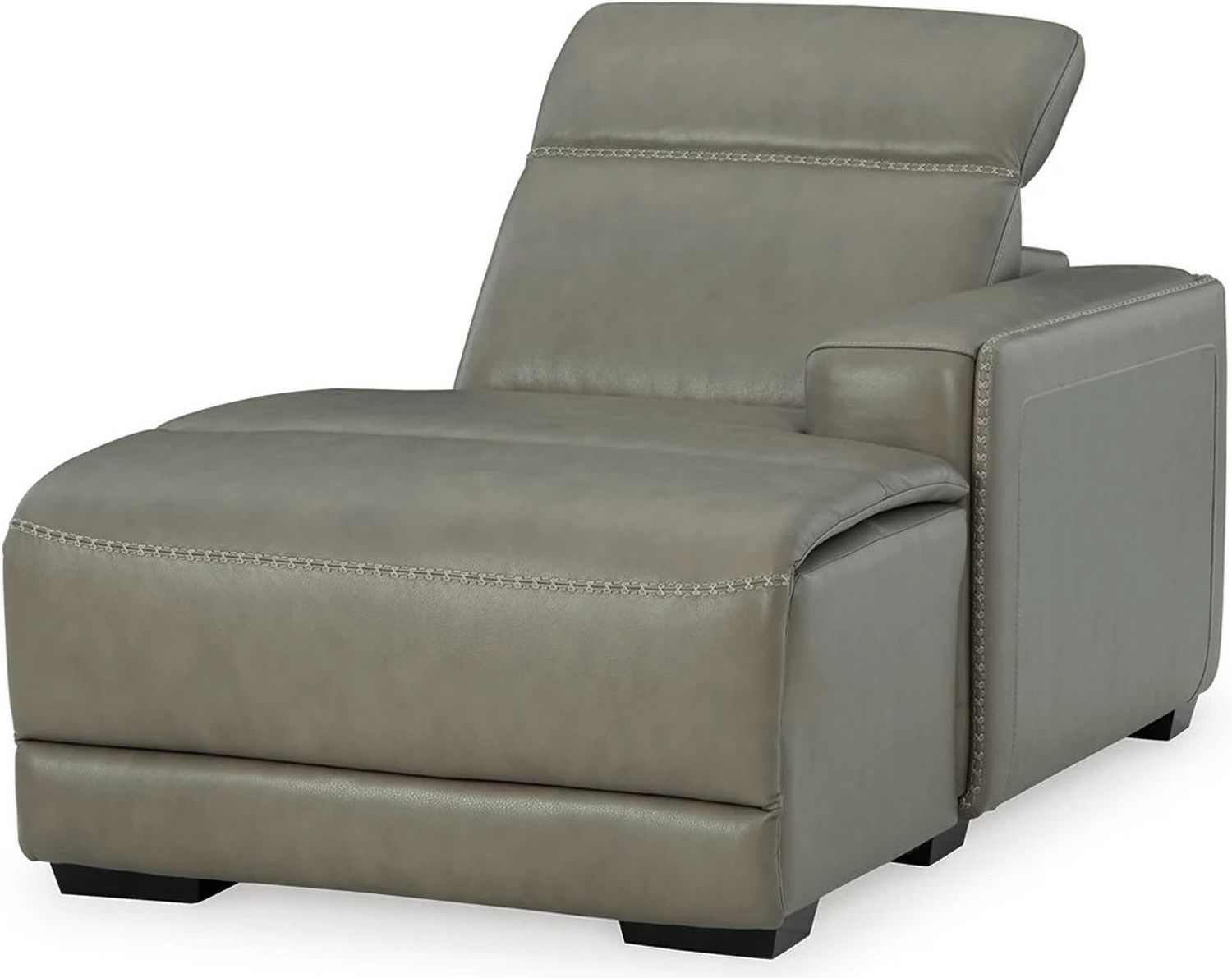 Correze 3-Piece Console Power Reclining Sectional In Gray U94202S11