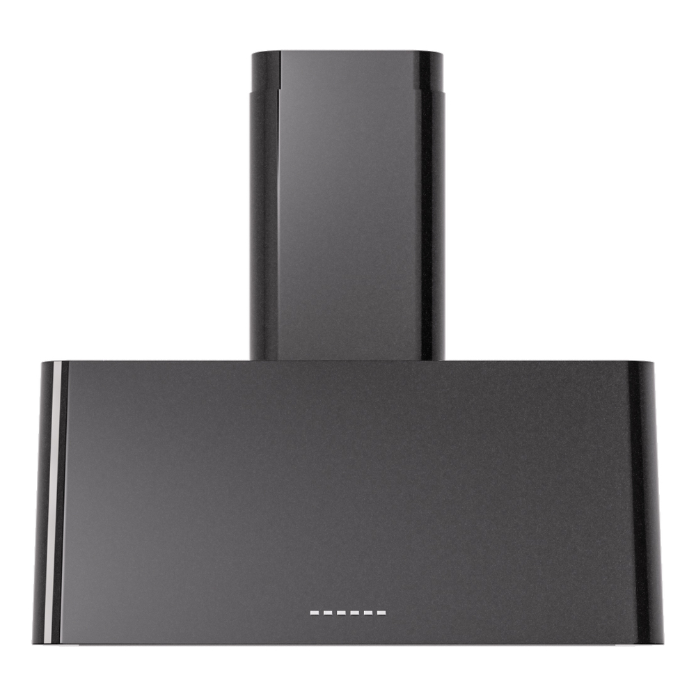 Nostalgie II 30 inch Wall Mount Range Hood with 600 CFM, 3 Speed + Intensive, Front LED Light Bar UAG30BK