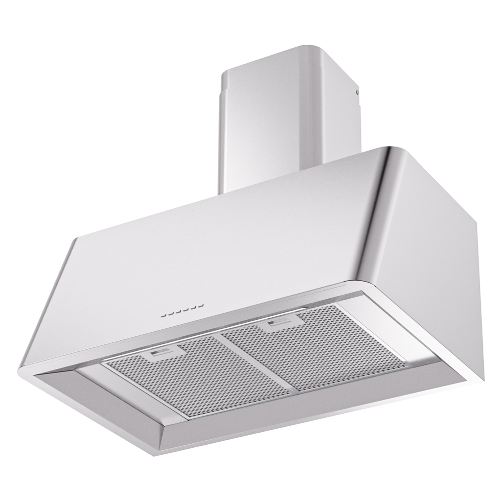 Nostalgie II 30 inch Wall Mount Range Hood with 600 CFM, 3 Speed + Intensive, Front LED Light Bar UAG30SS
