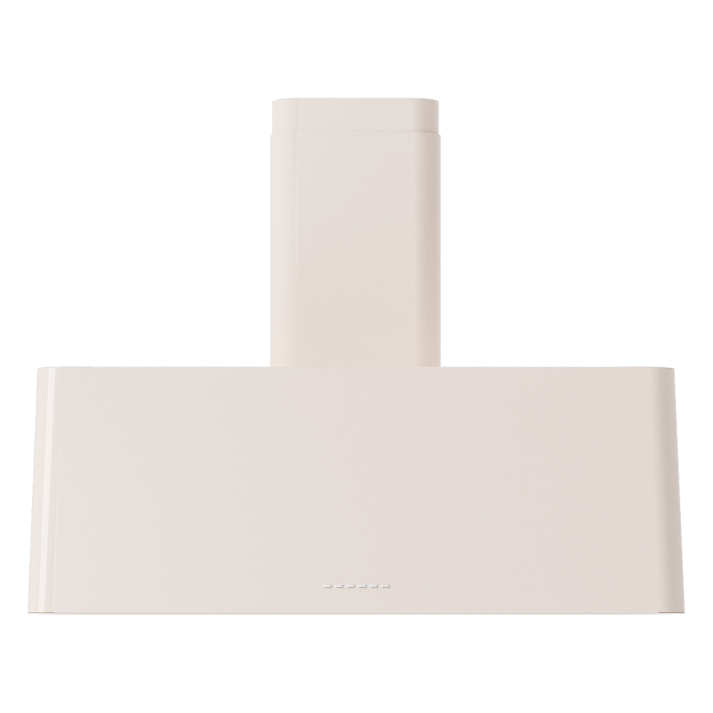 Nostalgie II 36 inch Wall Mount Range Hood with 600 CFM, 3 Speed + Intensive, Front LED Light Bar UAG36AW