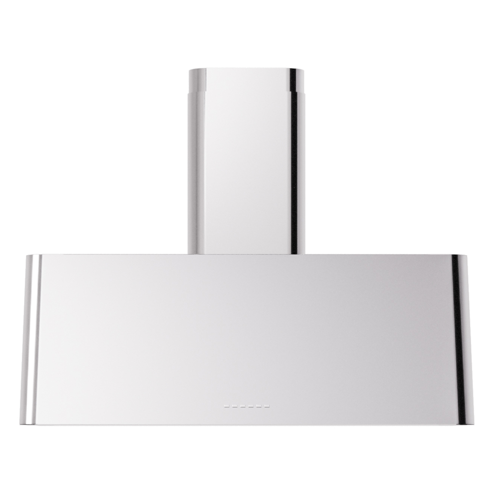 Nostalgie II 36 inch Wall Mount Range Hood with 600 CFM, 3 Speed + Intensive, Front LED Light Bar UAG36SS