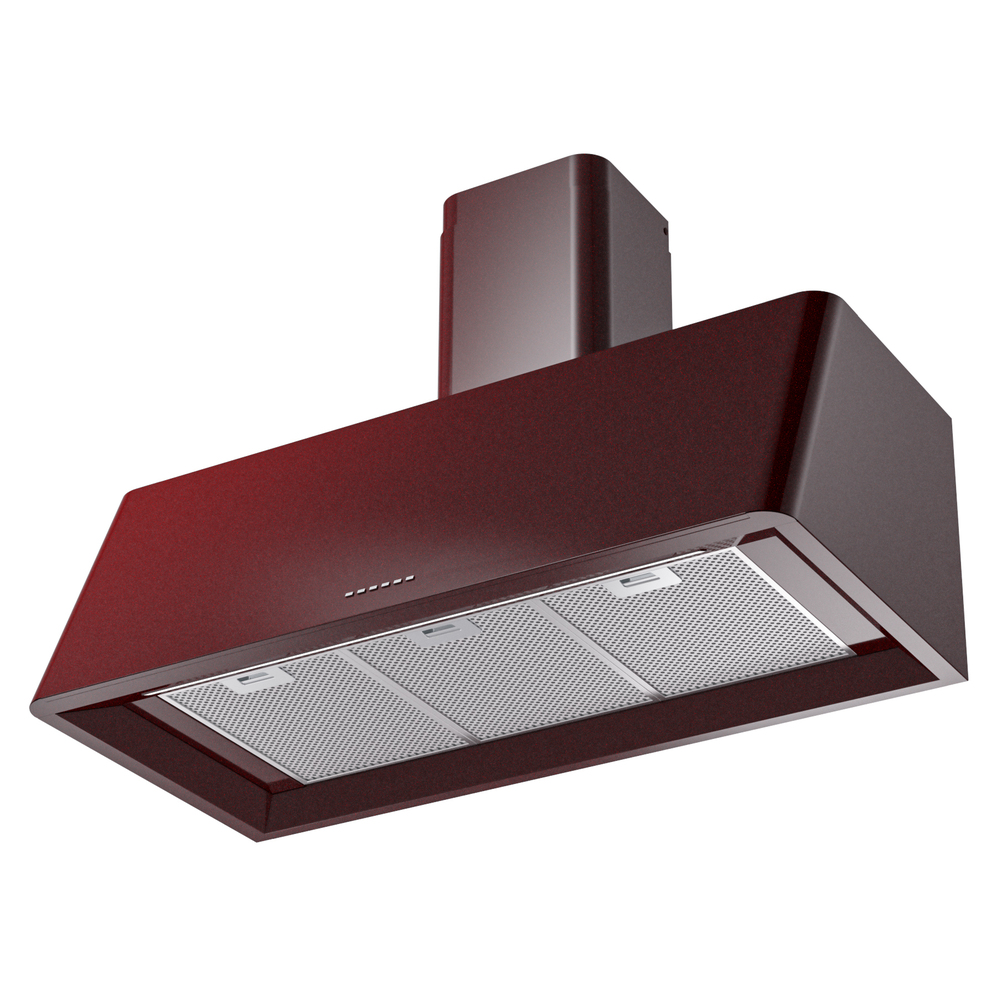 Nostalgie II 40 inch Wall Mount Range Hood with 600 CFM, 3 Speed + Intensive, Front LED Light Bar UAG40BU