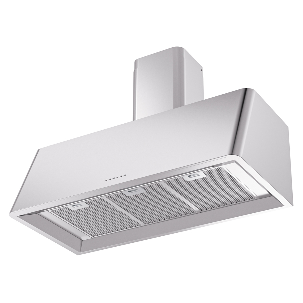 Nostalgie II 40 inch Wall Mount Range Hood with 600 CFM, 3 Speed + Intensive, Front LED Light Bar UAG40SS