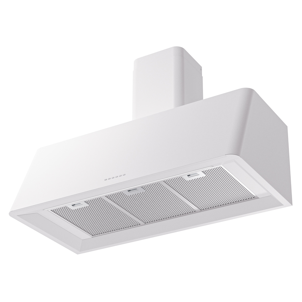 Nostalgie II 40 inch Wall Mount Range Hood with 600 CFM, 3 Speed + Intensive, Front LED Light Bar UAG40WH