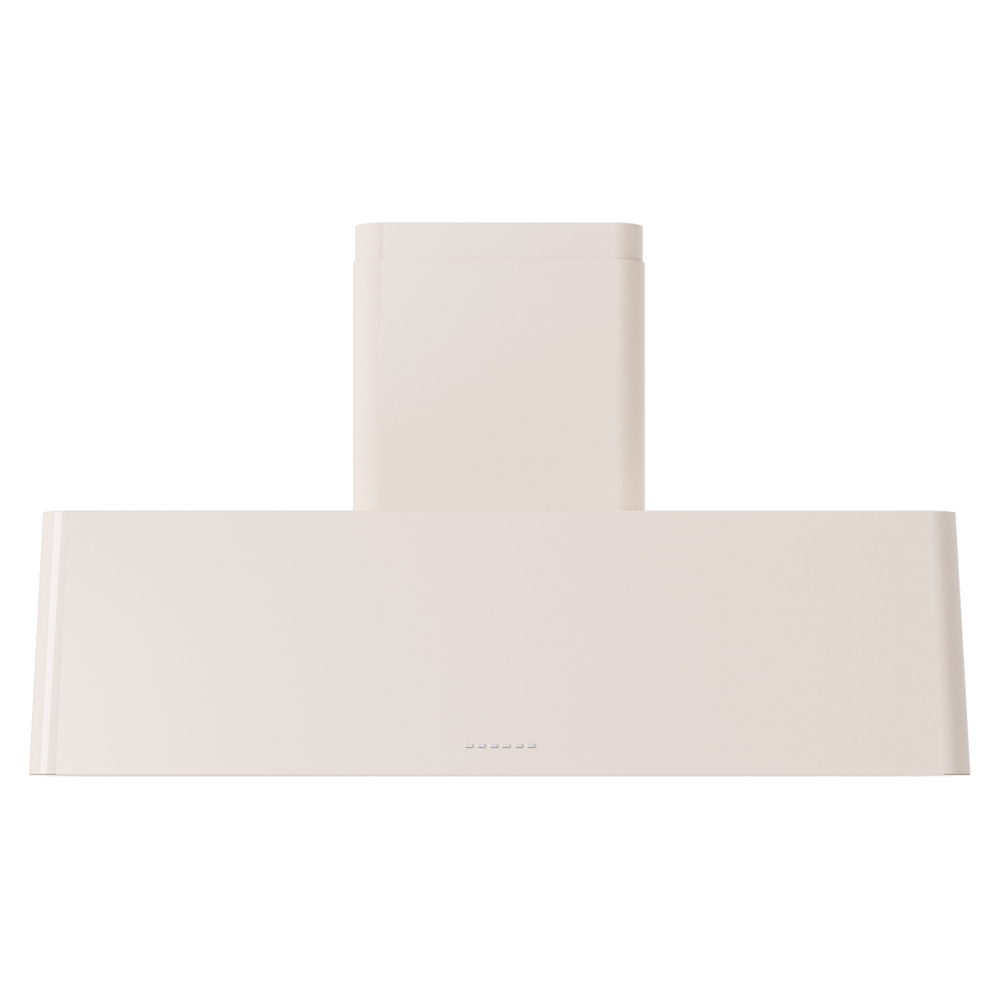 Nostalgie II 48 inch Wall Mount Range Hood with 850 CFM, 3 Speed + Intensive, Front LED Light Bar UAG48AW