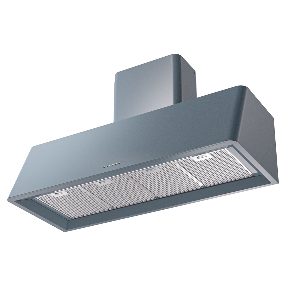 Nostalgie II 48 inch Wall Mount Range Hood with 850 CFM, 3 Speed + Intensive, Front LED Light Bar UAG48BG