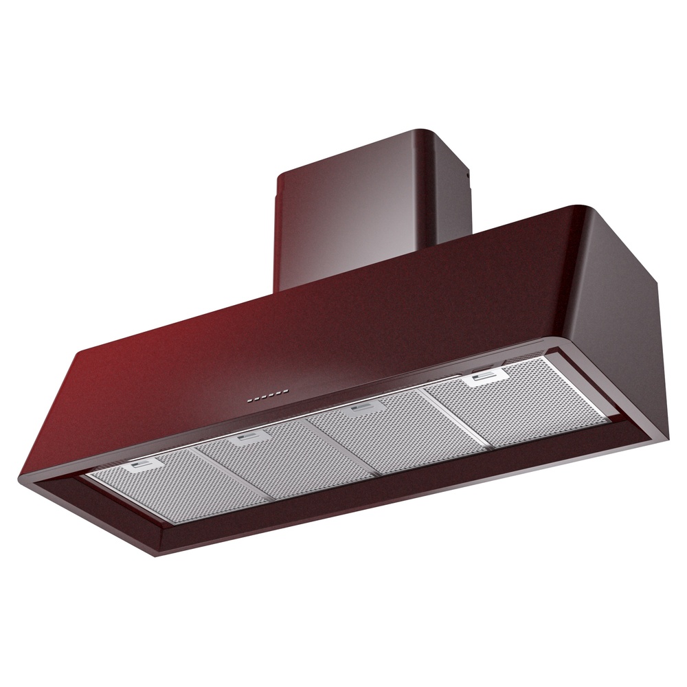 Nostalgie II 48 inch Wall Mount Range Hood with 850 CFM, 3 Speed + Intensive, Front LED Light Bar UAG48BU