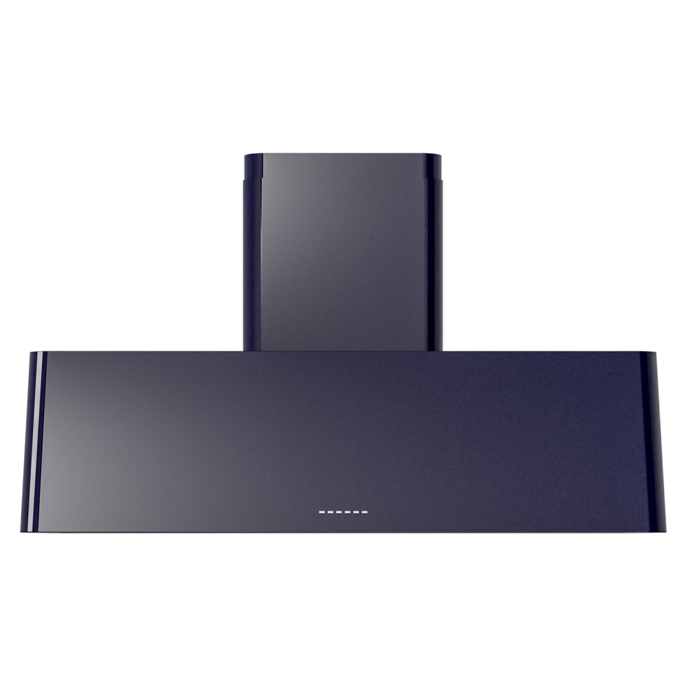 Nostalgie II 48 inch Wall Mount Range Hood with 850 CFM, 3 Speed + Intensive, Front LED Light Bar UAG48MB