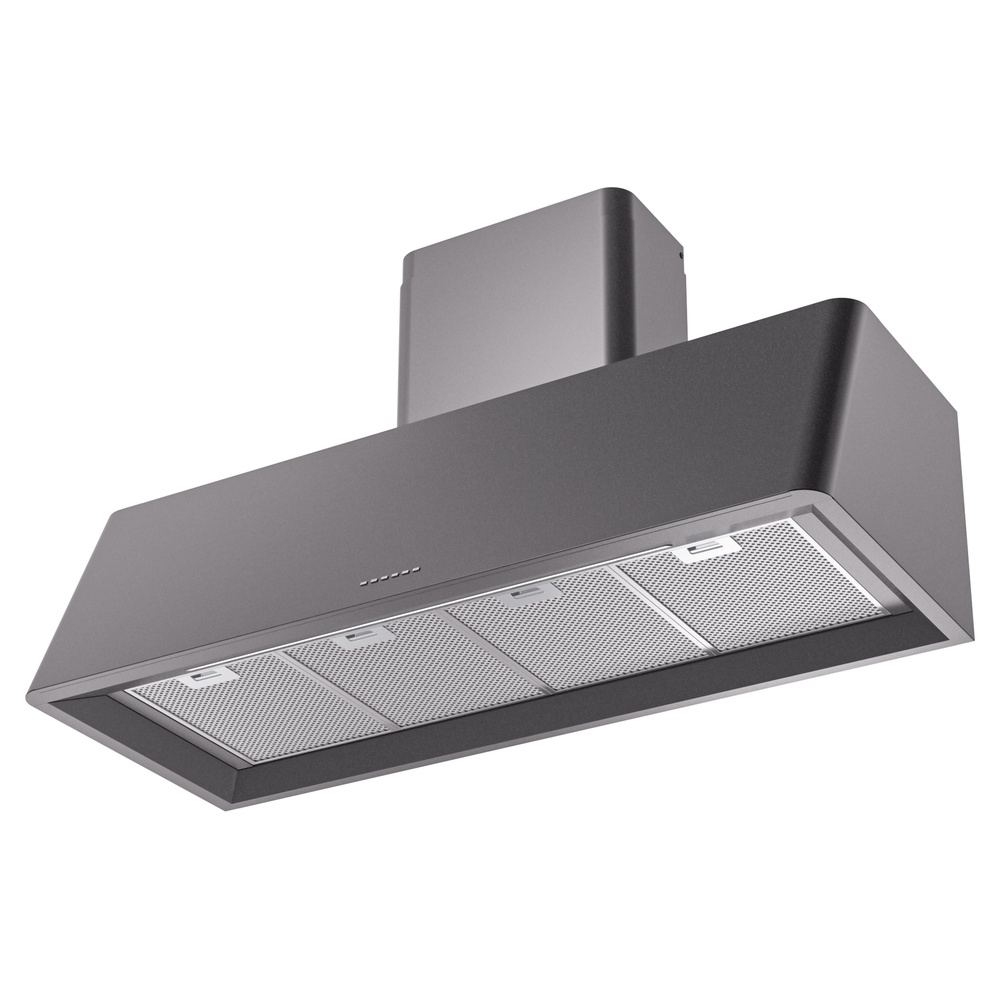 Nostalgie II 48 inch Wall Mount Range Hood with 850 CFM, 3 Speed + Intensive, Front LED Light Bar UAG48MG