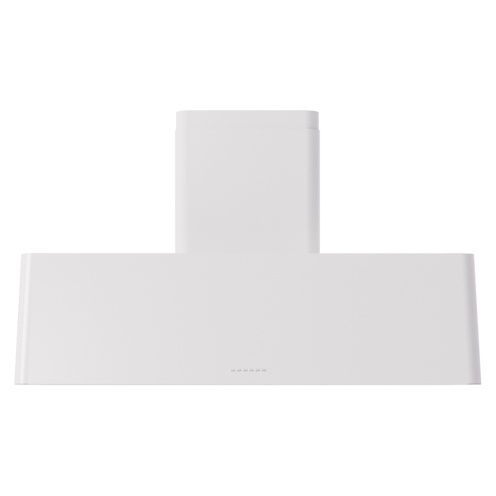 Nostalgie II 48 inch Wall Mount Range Hood with 850 CFM, 3 Speed + Intensive, Front LED Light Bar UAG48WH