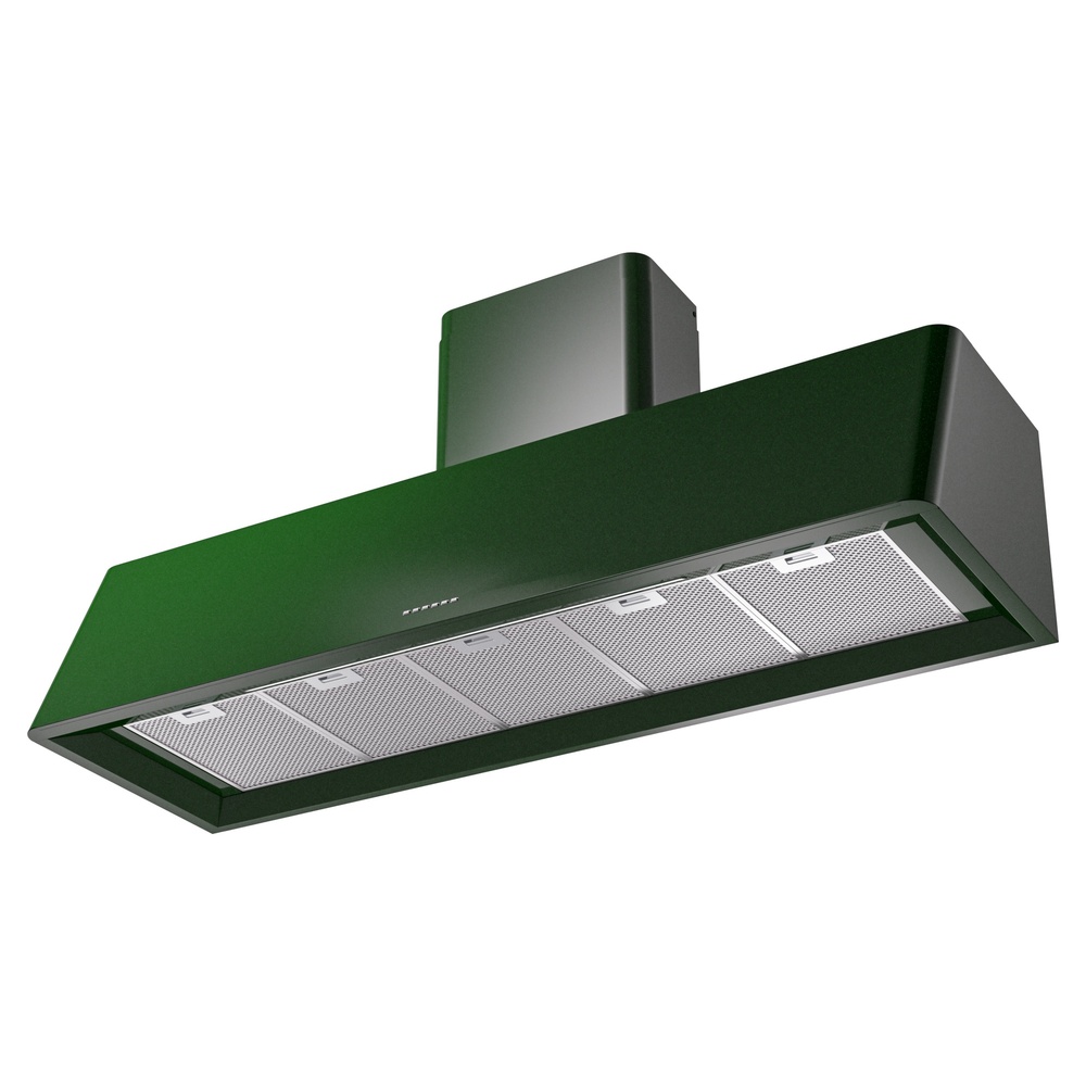 Nostalgie II 60 inch Wall Mount Range Hood with 850 CFM, 3 Speed + Intensive, Front LED Light Bar UAG60EG