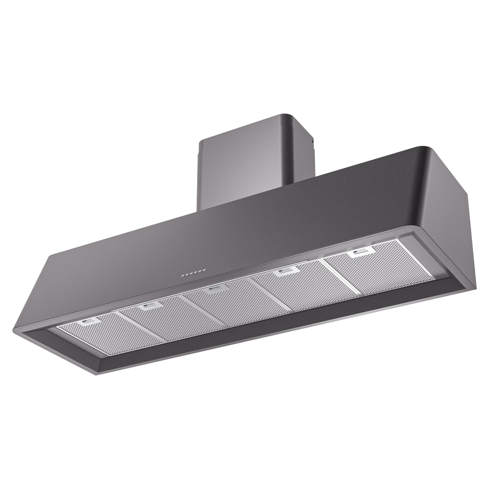 Nostalgie II 60 inch Wall Mount Range Hood with 850 CFM, 3 Speed + Intensive, Front LED Light Bar UAG60MG
