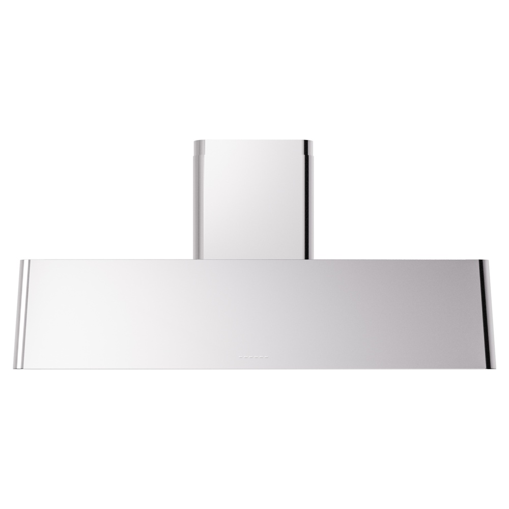 Nostalgie II 60 inch Wall Mount Range Hood with 850 CFM, 3 Speed + Intensive, Front LED Light Bar UAG60SS