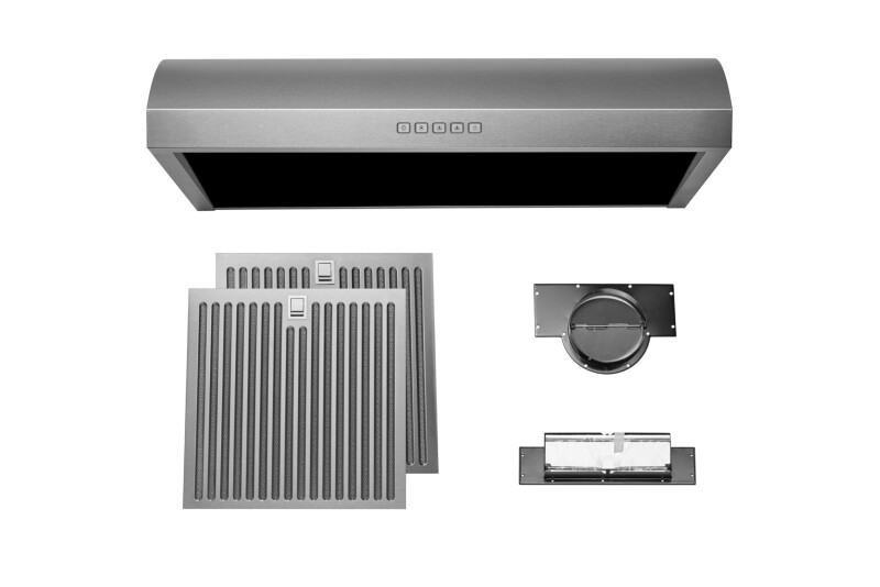 30" Under-Cabinet Range Hood - Convertible - Easy to Install UCB018SS30