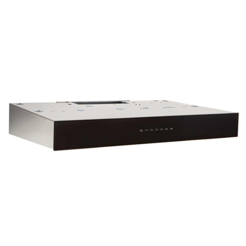 36-inch Under-Cabinet Range Hood w/ PURLED™ 550 Max Blower CFM Black Glass UCB3 Series UCB3I36SBB