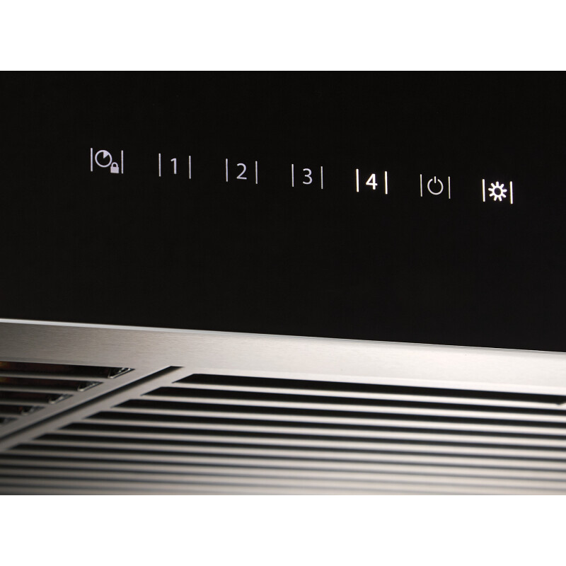 36-inch Under-Cabinet Range Hood w/ PURLED™ 550 Max Blower CFM Black Glass UCB3 Series UCB3I36SBB