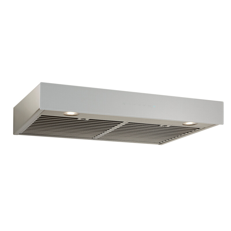 36-inch Under-Cabinet Range Hood w/ PURLED™ 550 Max Blower CFM Brushed Grey Glass UCB3 Series UCB3I36SBS