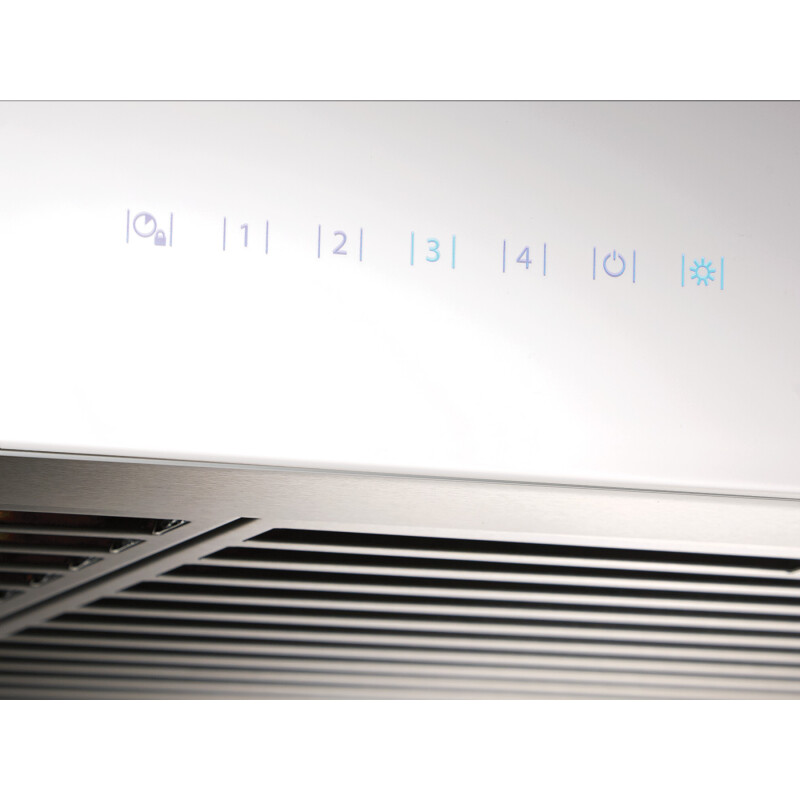 36-inch Under-Cabinet Range Hood w/ PURLED™ 550 Max Blower CFM White Glass UCB3 Series UCB3I36SBW