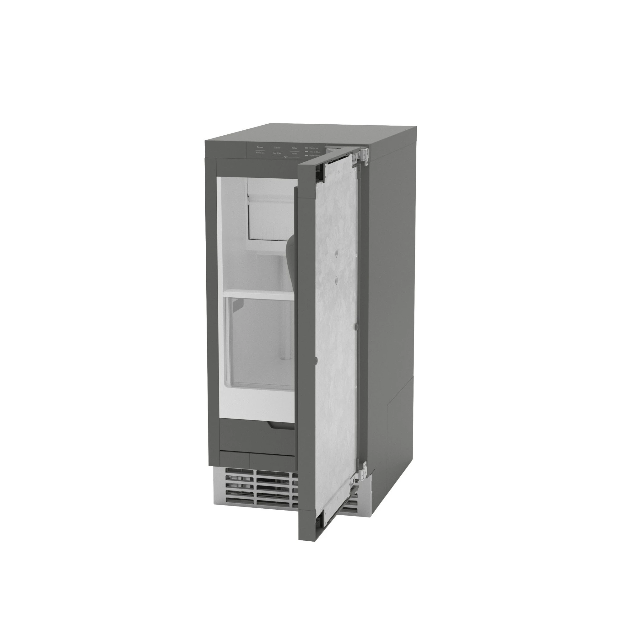 Ice Maker 15-Inch Panel-Ready - Clear Ice view 9