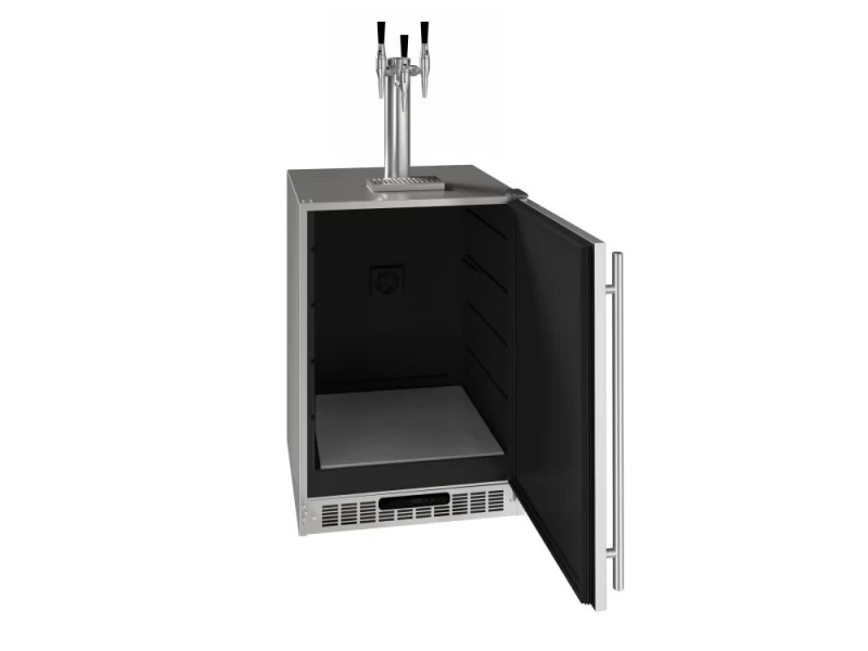 24" 3 Tap Nitro Coffee Dispenser UCDE224BSS03A