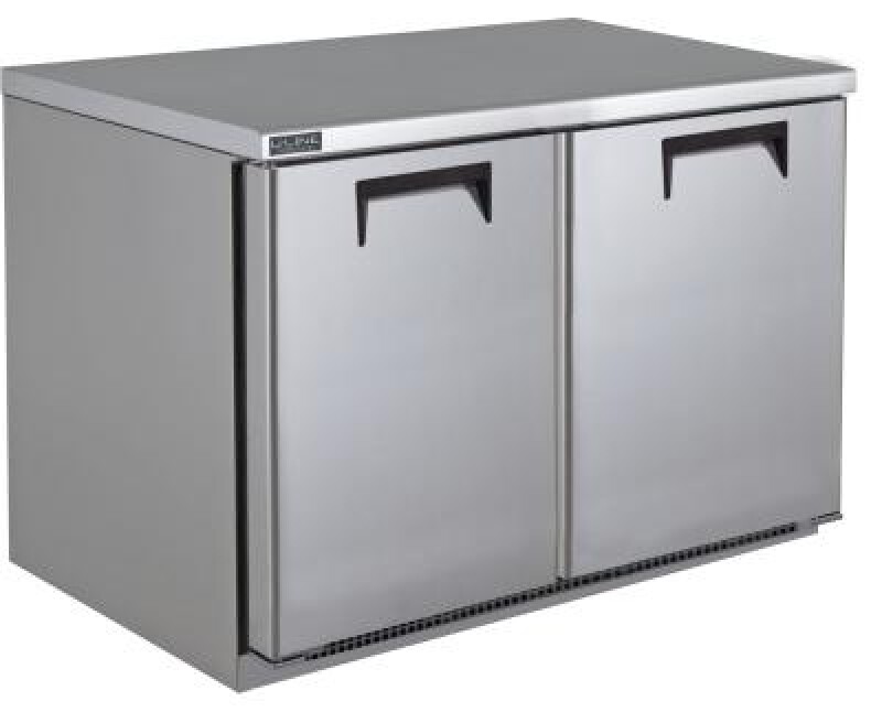 60" Front-Venting 2 Door Undercounter Freezer UCFZ360SS61A