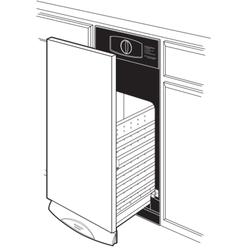 Universal 15" Built-In Compactor view 4