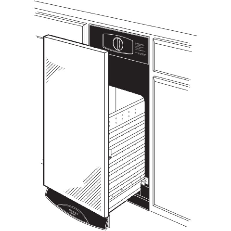 Universal 15" Built-In Compactor view 4