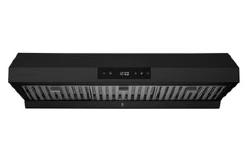 36" Hauslane Ducted Under Cabinet Range Hood Matte Black UCPS18BLK36