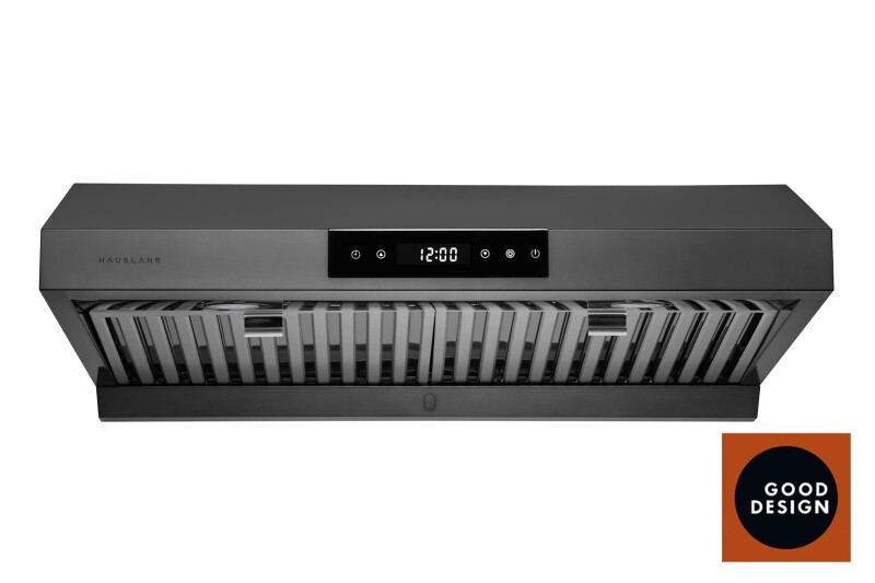 36" Black Stainless Steel Under Cabinet Range Hood - Ducted - 3 Venting UCPS18BSS36