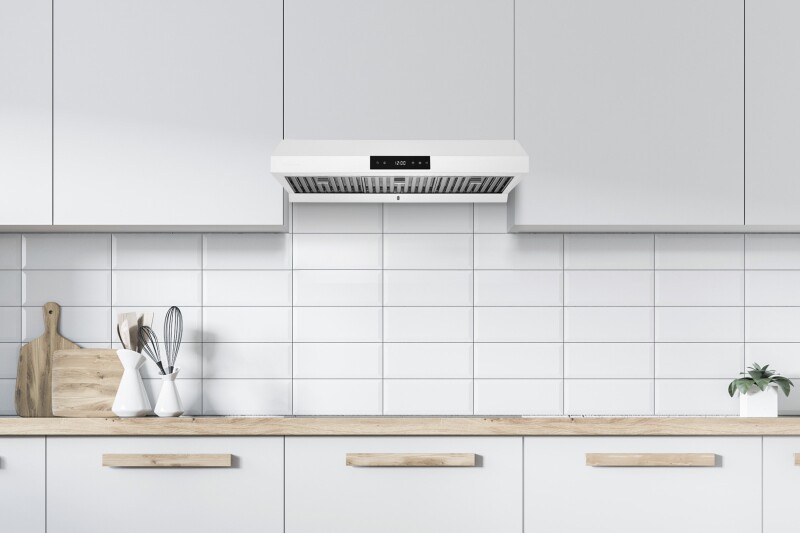 36" Under Cabinet Range Hood - Ducted - 3-Way Venting UCPS18WHT36