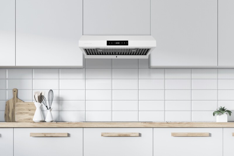 36" Under Cabinet Range Hood - Ducted - 3-Way Venting UCPS18WHT36