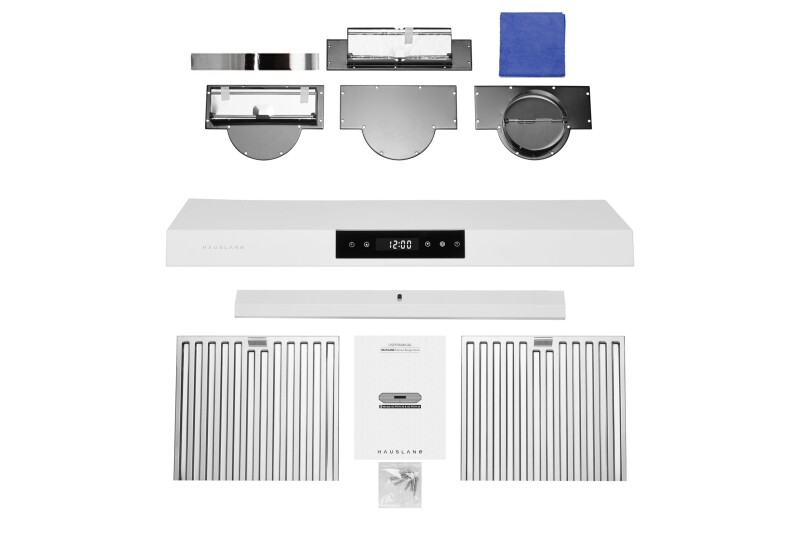 36" Under Cabinet Range Hood - Ducted - 3-Way Venting UCPS18WHT36