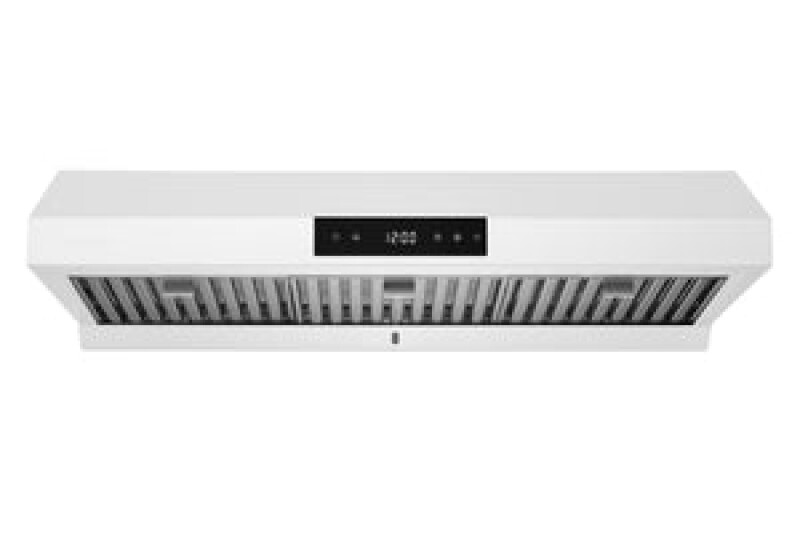 36" Hauslane Ducted Under Cabinet Range Hood Matte White UCPS18WHT36