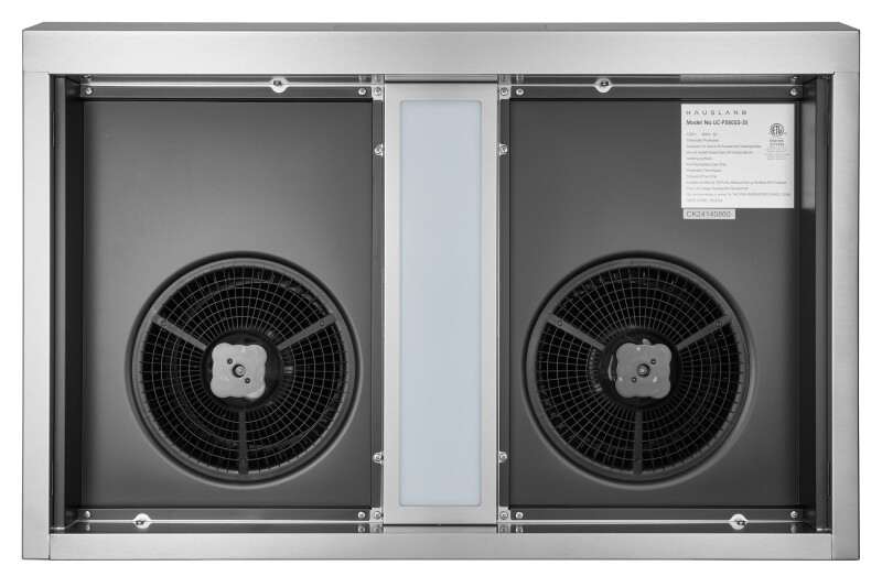 30" Under Cabinet Range Hood - Ducted - Ergonomic Design UCPS60SS30
