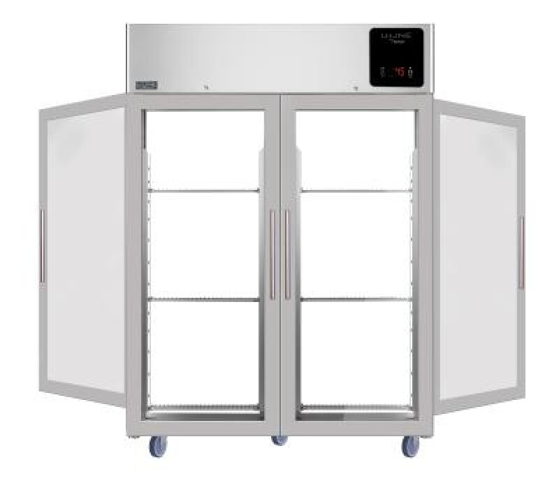 49 cu ft Pass-Thru Refrigerator, 2 Front Door Glass, 2 Back Door Glass UCRP149GG71A