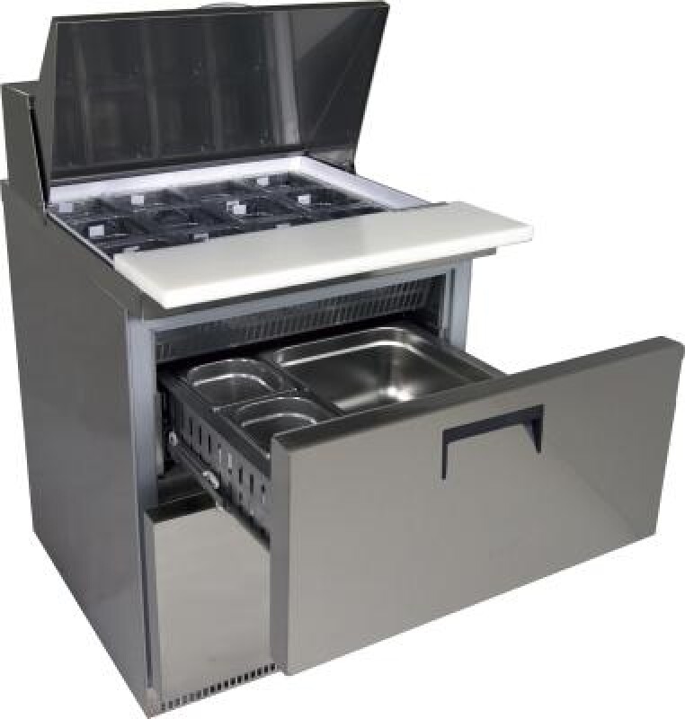 27" Drawer Refrigerator Sandwich Prep Table UCSP127SS91A