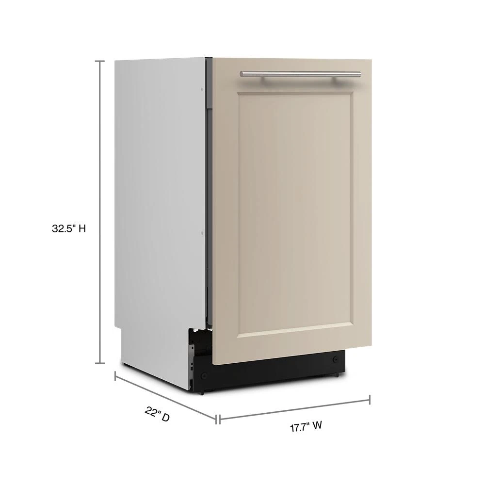 18" Panel-Ready Dishwasher with Flush Install - 48 dBA UDPS5118SP