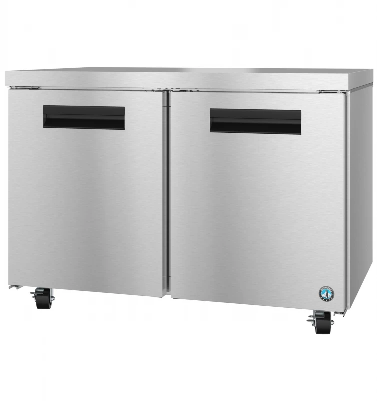 Freezer, Two Section Undercounter, Stainless DoorsTitle UF48B