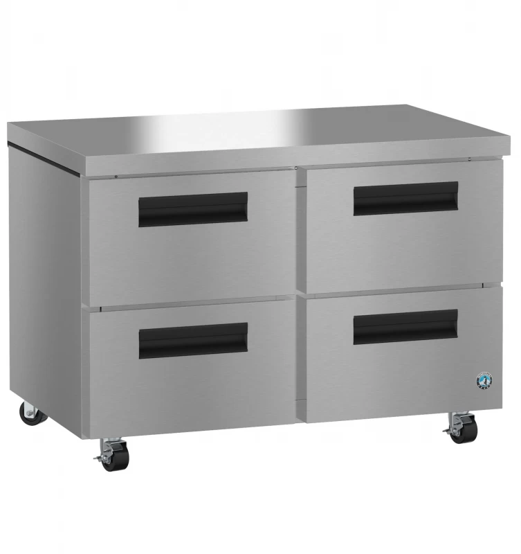 UF48B-D4, Freezer, Two Section Undercounter, Stainless DrawersTitle UF48BD4