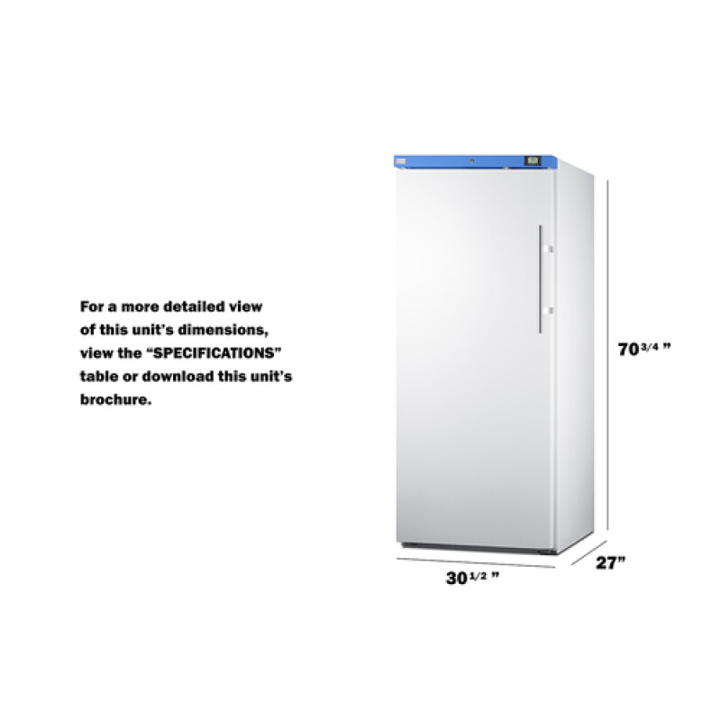 18 cu.ft. Upright Manual Defrost Freezer UFM19W