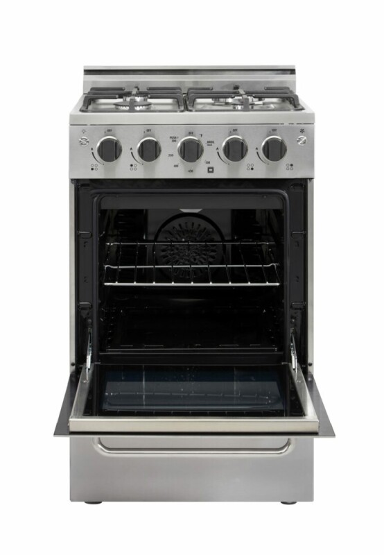 Prestige 20" Convection Gas Range, Electronic Ignition UGP20VPC1SS